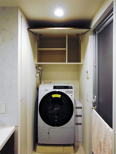 洗濯機上吊戸棚【t033】